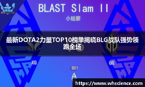 最新DOTA2力量TOP10榜单揭晓BLG战队强势领跑全场